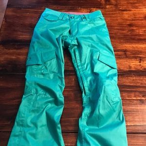 Burton DryRide XXS white collection snow ski pants